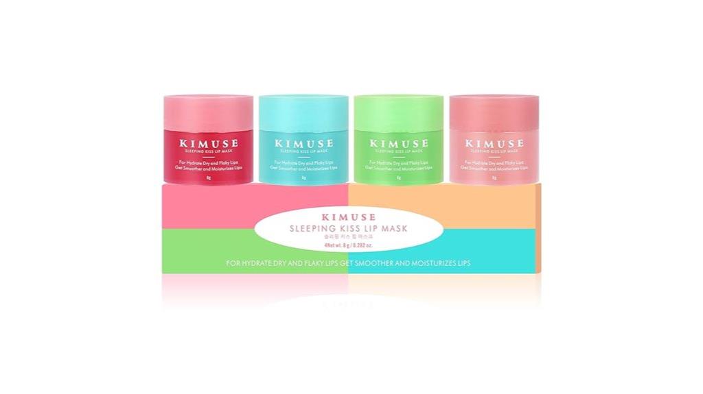four piece lip mask set