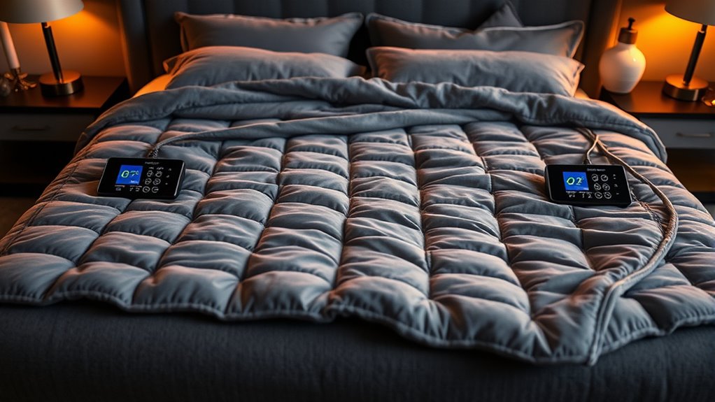 king size dual control features