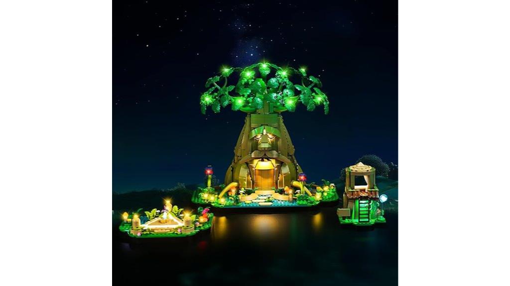 10 Best Lego Zelda Great Deku Tree Sets That Fans Will Love 5 lego deku tree leds