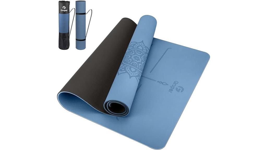 The 5 Best Non-Slip Yoga Mats for Beginners in 2025 4 non slip tpe yoga mat
