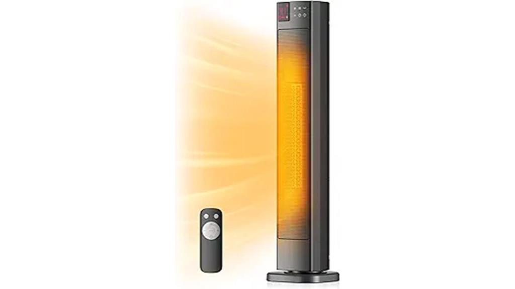 pelonis 30 inch ceramic heater