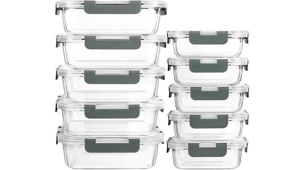 10 Best Glass Meal Prep Containers for Healthy, Convenient Storage 12 ten glass food storage