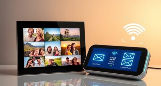 top email enabled digital frames