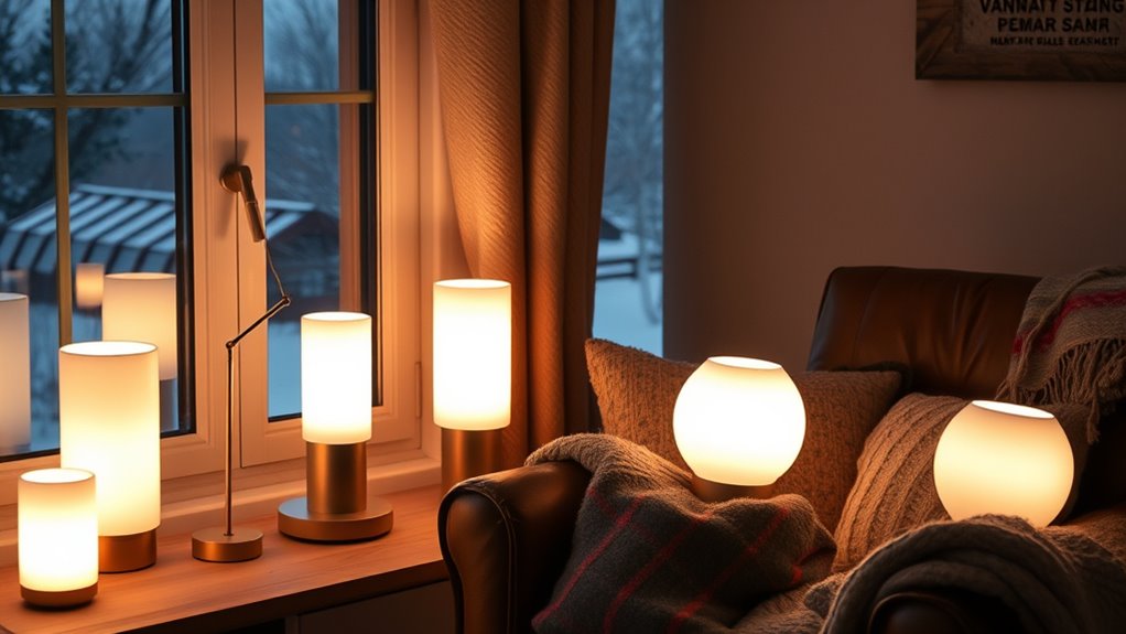 winter mood light therapy