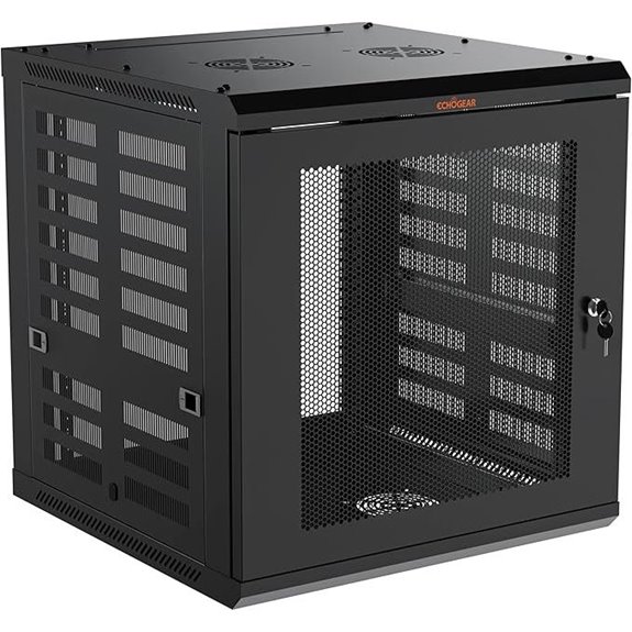 15 Best Server Rack Cabinets for 2026 IT Closets 10 ECHOGEAR 12U Wall Mount Network Rack Kit