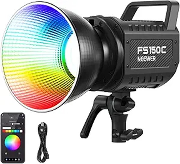 13 Best Professional LED Video Lights for Product Photography in 2026 14 NEEWER 130W RGB LED Video Light with App Control