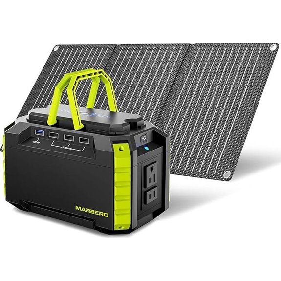 MARBERO 150W Portable Solar Power Station with Panel
