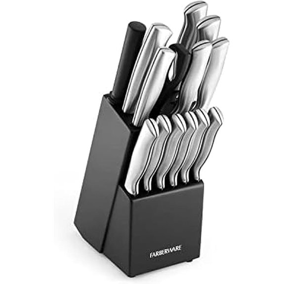 15 Best Stainless Steel Knife Sets for 2026 That Chefs Love 9 Farberware 15-Piece Kitchen Knife Set