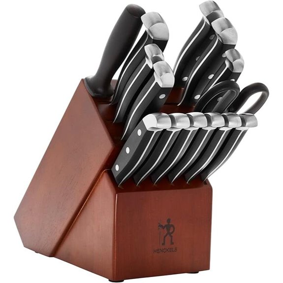 15 Best Knife Block Sets for 2026 That Chefs Swear By 15 Henckels 15-Piece Knife Set with Block