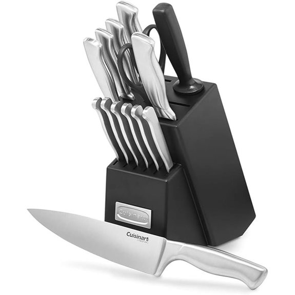 15 Best Stainless Steel Knife Sets for 2026 That Chefs Love 17 Cuisinart 15-Piece Stainless Steel Knife Set