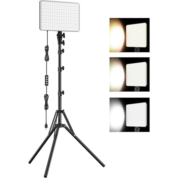 15 Top-Rated LED Video Lights for Product Photography in 2026 14 Anautin 15W LED Video Lighting Kit with Tripod