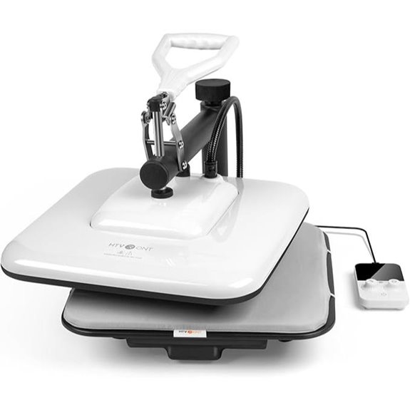 15 Best Heat Press Machines for Small Businesses in 2026 7 HTVRONT 15x15 Swing Away Heat Press for T-Shirts