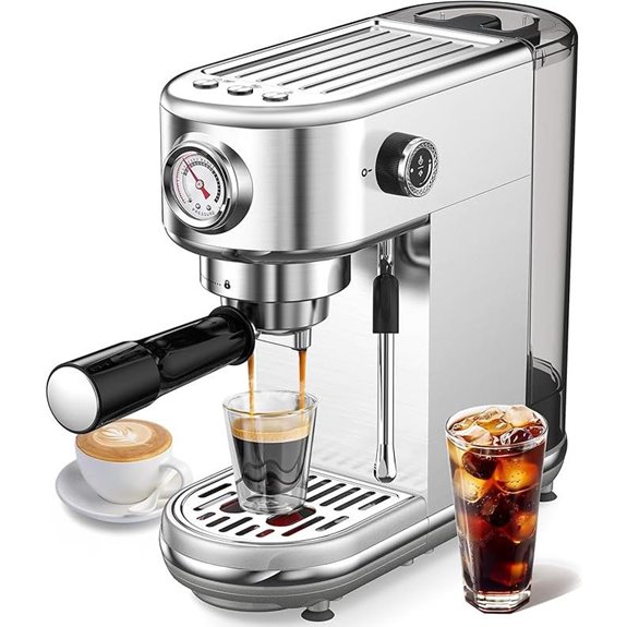 15 Top-Rated Espresso Machines for Studios in 2026 That Impress 14 Espresso Machine with Milk Frother 20 Bar Compact
