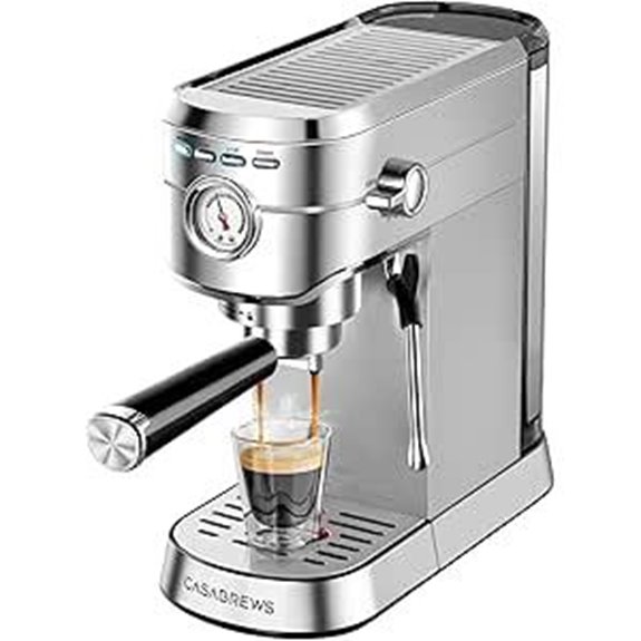 15 Top-Rated Espresso Machines for Studios in 2026 That Impress 13 CASABREWS 20 Bar Espresso Machine with Frother