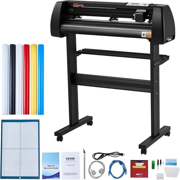15 Best Vinyl Cutter Machines for Sign Making on Amazon USA 9 VEVOR 28-inch Vinyl Cutter with LCD & Signmaster