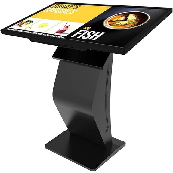 12 Best Portable Digital Signage Kiosks for Retail Promotions in 2026 14 32-inch Touch Screen Kiosk for Digital Signage