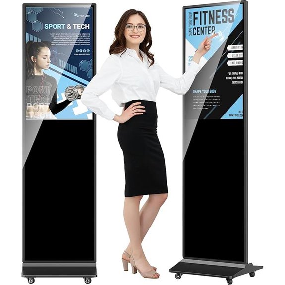 32-inch Touchscreen Digital Kiosk with WiFi HDMI