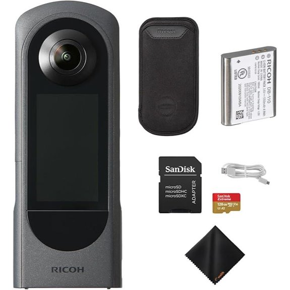 RICOH Theta X 360° Camera with Accessories