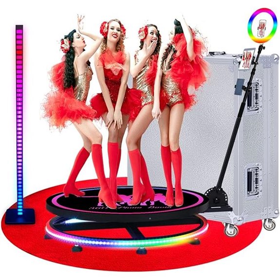 360 Photo Booth Machine with Case & Battery Pack