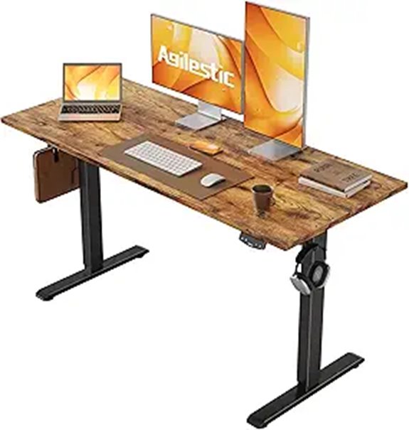 Agilestic Electric Standing Desk 48x24 Height Adjustable