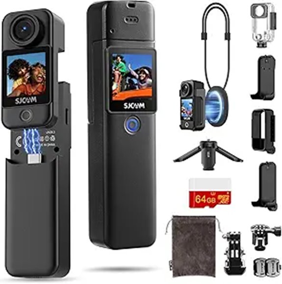 15 Best 4K Action Cameras for Travel Marketing on Amazon USA 4 SJCAM C300 Vlogging Combo 4K Action Camera