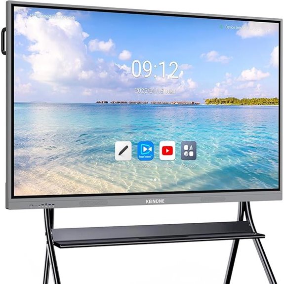 55 4K Android Smart Whiteboard for Home & Office