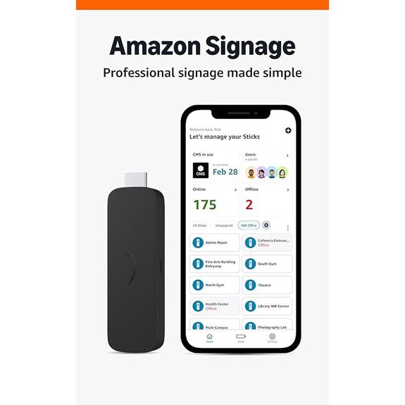 Amazon Signage 4K Media Player for Business Displays
