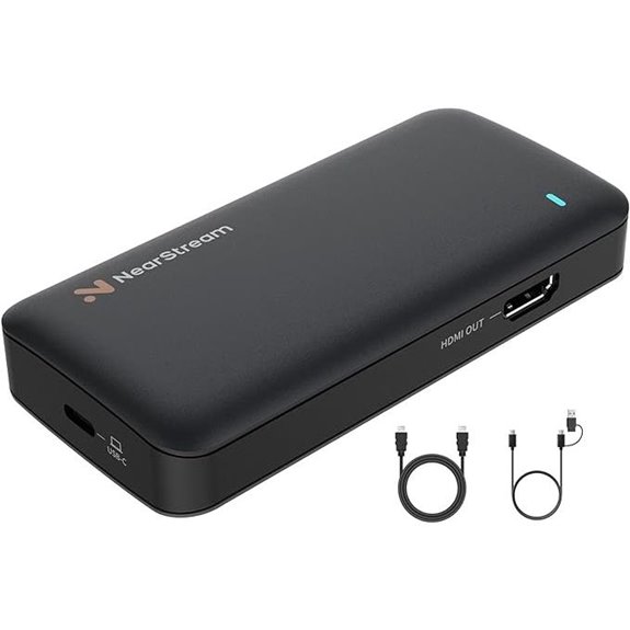 15 Best Video Capture Cards for Webinar Production on Amazon 11 NearStream 4K HDMI Capture Card for Streaming and Recording