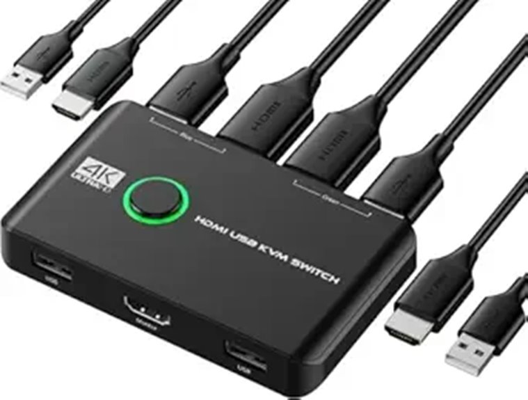 15 Best KVM Switches for IT Admins in 2026 17 4K HDMI KVM Switch for 2 Computers with Cables