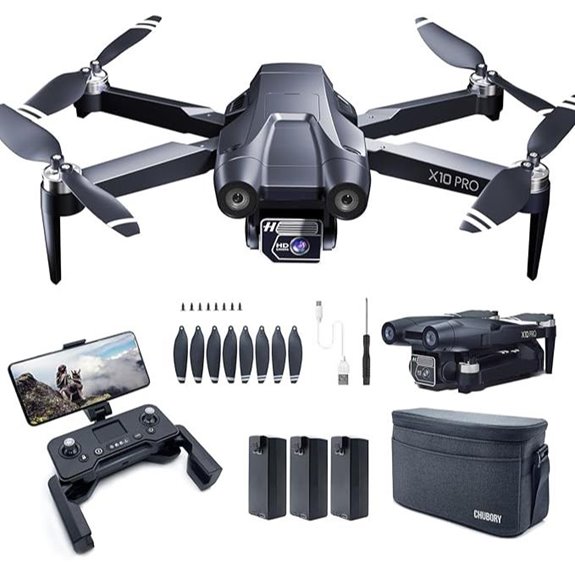 15 Best Creator Drones for 2026 That Elevate Real Estate Marketing 11 CHUBORY X10 PRO 4K Drone with Long Range