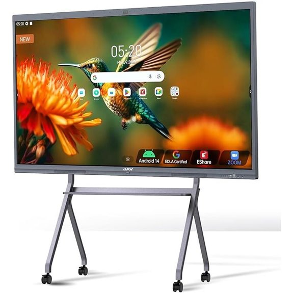 JAV 65 4K Smart Interactive Whiteboard with Camera