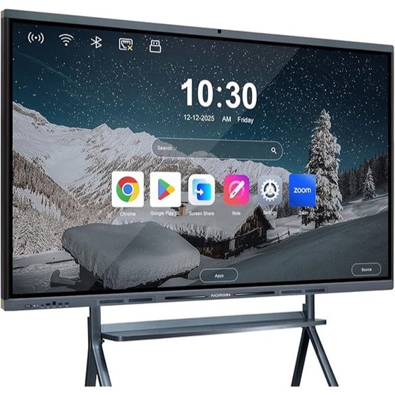 65 4K UHD Touchscreen Smart Whiteboard with Android