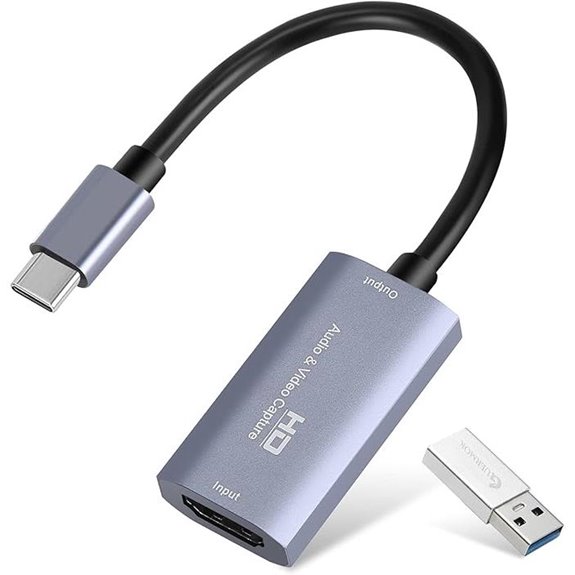 Guermok 4K USB3.0 HDMI Capture Card for Streaming