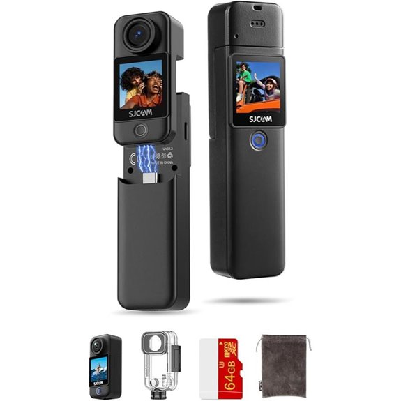 15 Best 4K Action Cameras for Travel Marketing on Amazon USA 10 SJCAM C300 4K Action Camera with Waterproof Case