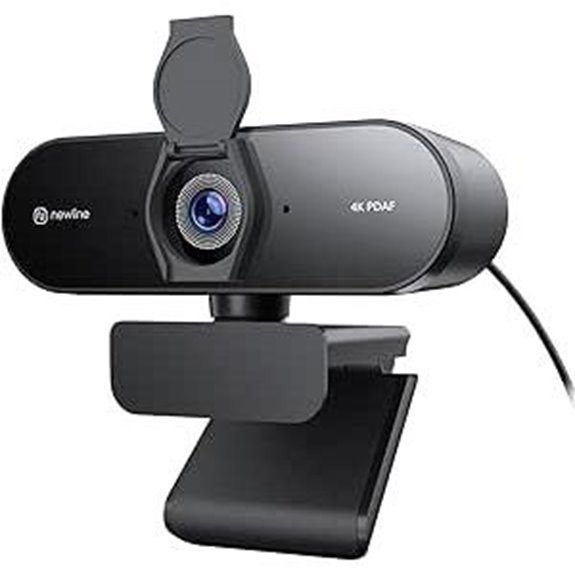 15 Best 4K Webcams for 2026 That Elevate Your Webinars 6 NewEye 4K Webcam with Autofocus and Noise Mics