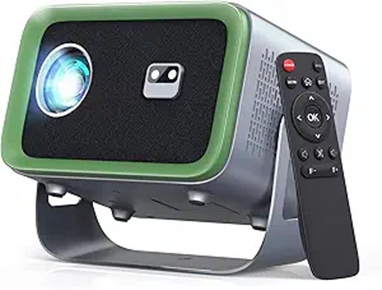 8 Best 4K Projectors for High-End Presentations on Amazon 4 4K WiFi & Bluetooth Projector with Auto Focus