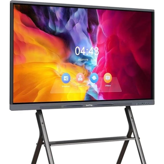 15 Best Digital Whiteboard Displays for 2026 Team Workshops 5 55 4K UHD Touch Interactive Whiteboard for Classroom