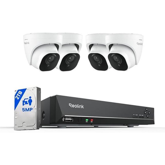 REOLINK 5MP 8CH Home Security Camera System