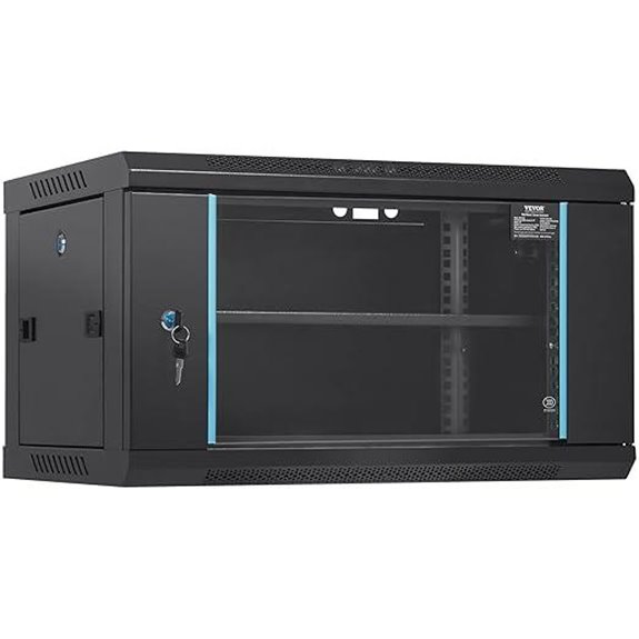 15 Top-Rated Server Rack Cabinets for Studio Networks in 2026 13 Vevor 6U Wall Mount Server Cabinet with Lock