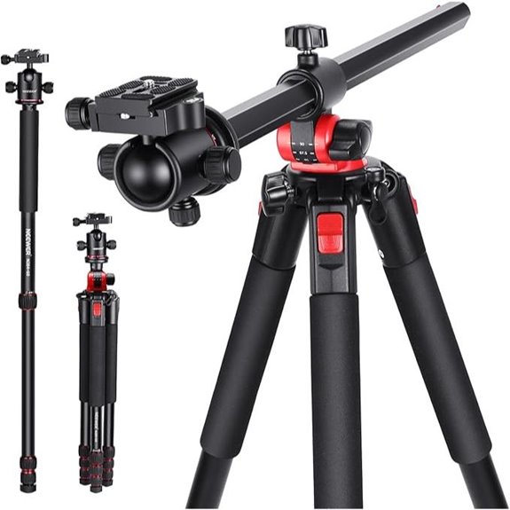 NEEWER 72-Inch Tripod Monopod with Ball Head