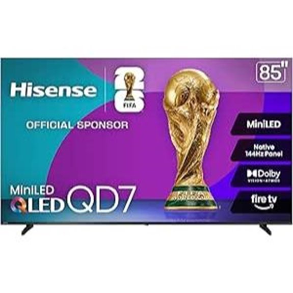 Hisense 85 QD7 Series 4K Smart Fire TV