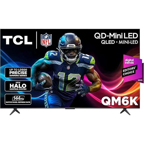 TCL 85 QM6K Mini LED QLED 4K HDR TV