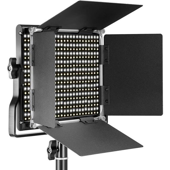 15 Premium LED Video Lights for YouTube in 2026 5 Neewer Bi-Color LED Video Light with Barndoor