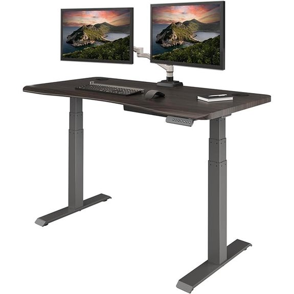 15 Best Professional Electric Standing Desks for Marketing Agencies 2026 12 Vari Ergo 54x26 Electric Standing Desk with Memory