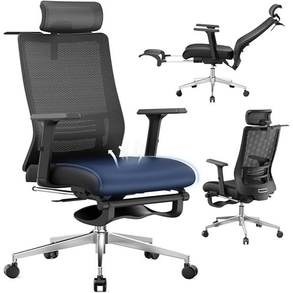 15 Best Ergonomic Office Chairs for Remote Marketers in 2026 16 Ergonomic Office Chair with Adjustable Features and Footrest