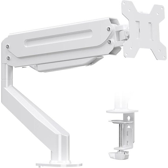 Suptek Adjustable Gas Spring Monitor Arm Stand