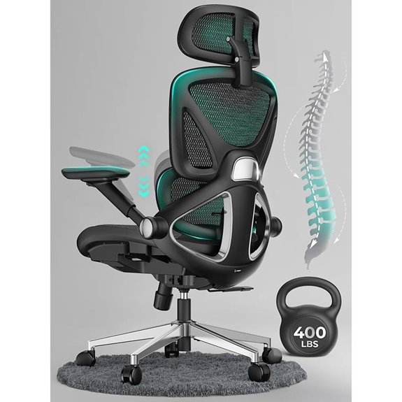 15 Best Premium Ergonomic Office Chairs for Remote Marketers in 2026 7 CAPOT Ergonomic Mesh Office Chair with Adjustable Features