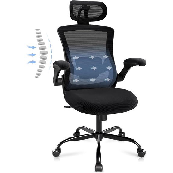Ergonomic Mesh Office Chair with Adjustable Support