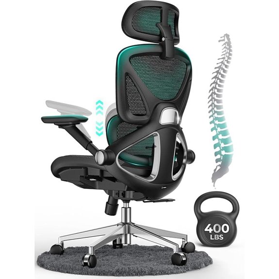 15 Best Premium Ergonomic Office Chairs for Remote Marketers in 2026 15 CAPOT Ergonomic Mesh Office Chair with Adjustable Features