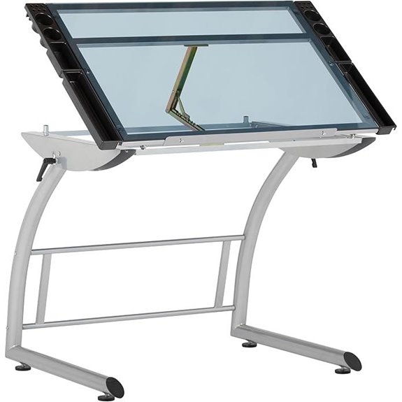 SD Studio Triflex Adjustable Sit-Stand Drawing Desk